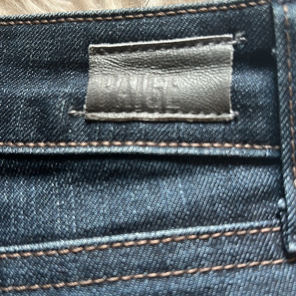 Top design, Hoxton Straight  dark wash jeans by PAIGE of Los Angeles size 30 - Picture 7 of 10